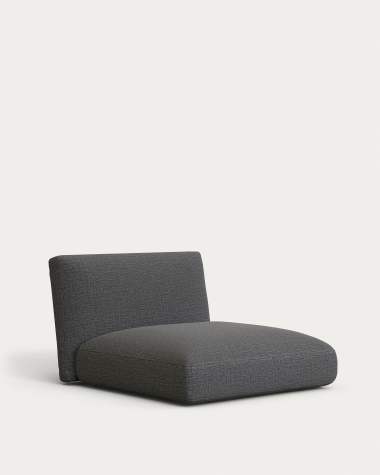 Set di cuscini Sorells per modulo 1 posto grigio