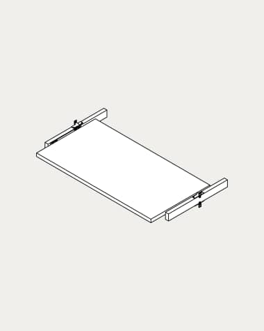 Regal Krea ausziehbar 348-423 mm