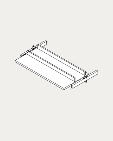 Schuhregal Krea ausziehbar 1032-1183 mm