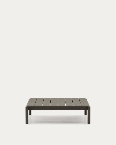 Sorells coffee table in green aluminum 89 x 91 cm