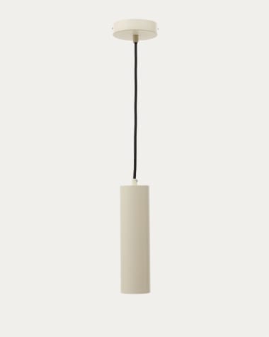 Deckenleuchte Andia aus Aluminium mit beigem Finish