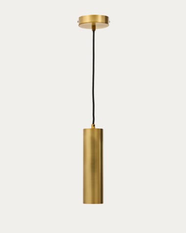 Deckenleuchte Andia aus Aluminium mit goldfarbenem Finish