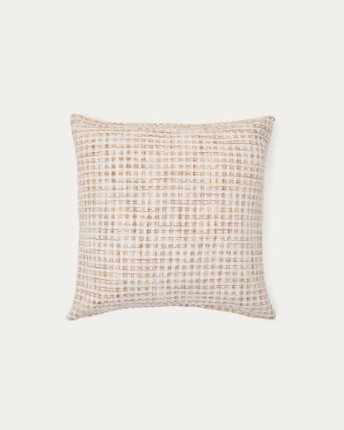 Sendan cushion cover with overdyed structure 50 x 50cm