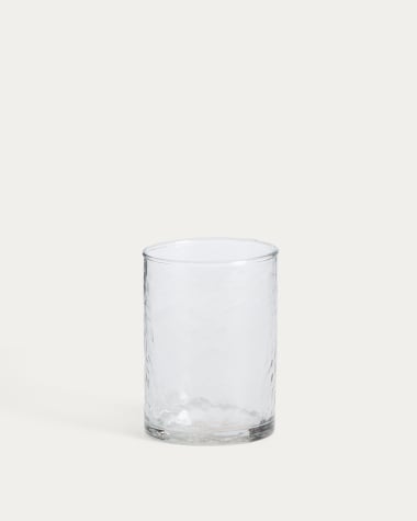 Obila cup made of transparent recycled glass