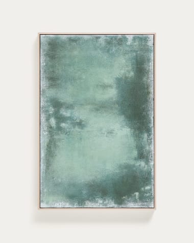 Quadro astratto Selnar verde 60 x 90 cm