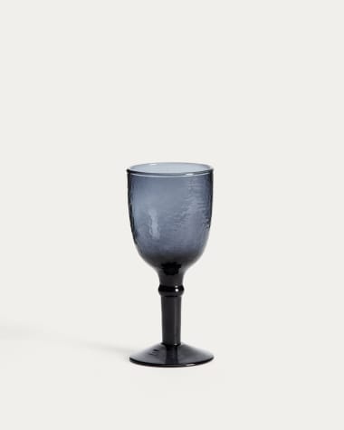 Calice da vino Vinea in vetro riciclato blu