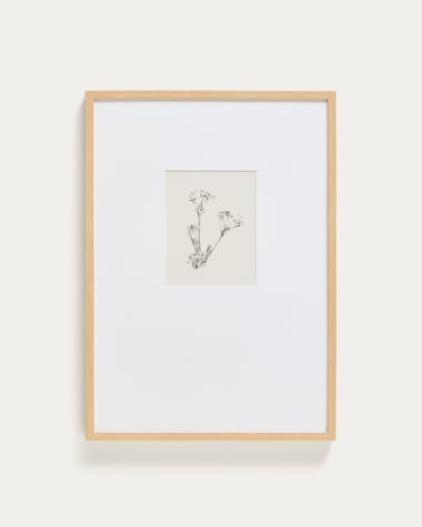 Lirena picture with botanical illustration 50 x 70cm