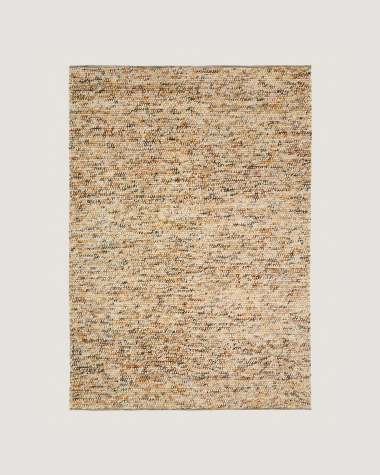 Elanis multicoloured bouclé wool rug 160 x 230cm
