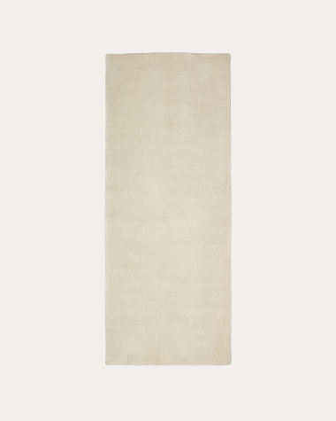 Tapis de couloir Empuries beige 80 x 200 cm