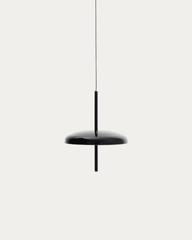 Porte black aluminium portable ceiling lamp Ø 16 cm
