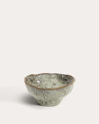 Alenia grey ceramic bowl