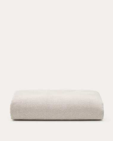 Bettüberzug Blok beige für eine 180 x 200 cm große Matratze