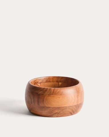 Mash round metal planter in taupe Ø41
