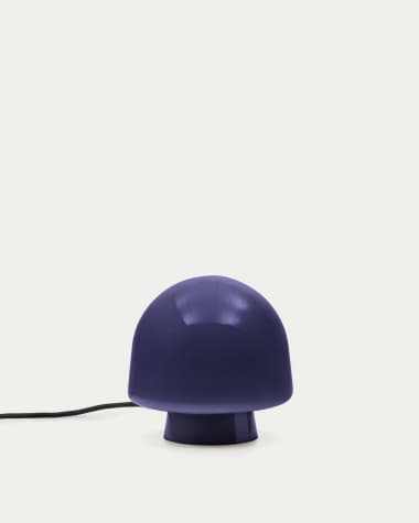 Reig blue glass table lamp