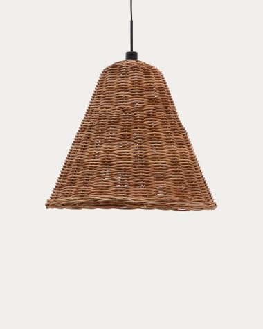 Calvia rattan ceiling lamp shade in a natural finish Ø 60 cm