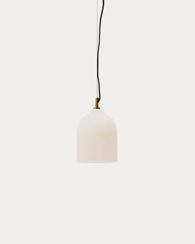 Shenli alabaster ceiling lamp, Ø 15 cm