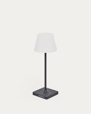 Outdoor Aluney table lamp in black finish