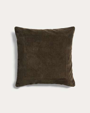 Seliria beige corduroy cushion cover 30 x 50 cm