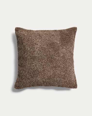 Blok beige chenille cushion 50 x 60cm