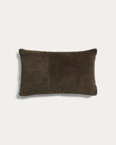 Seliria beige corduroy cushion cover 30 x 50 cm