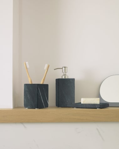 Aixa marble soap dish