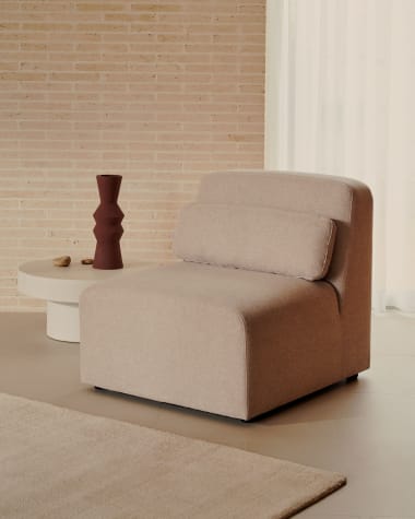 Neom seat module in beige, 75 cm