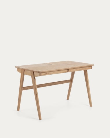 Table Julia en contreplaqué et frêne 120 x 65 cm