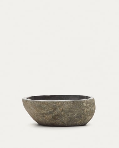 Pica lavabo Tetsu de piedra Ø 40 cm