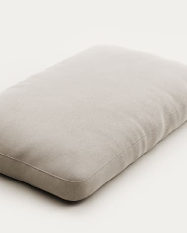 Blok cushion in white, 40 x 60 cm FR