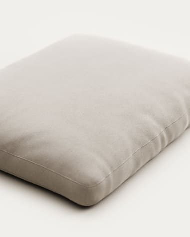 Blok cushion in white, 50 x 60 cm FR