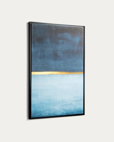 Wrigley blue picture 60 x 90 cm