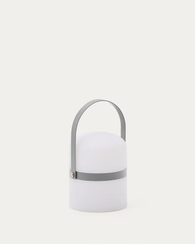Ridley grey mini table lamp