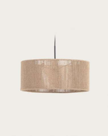 Crista Lampenschirm für Deckenlampe aus Jute natur Ø 47 cm