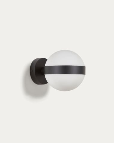 Anasol Wandlampe aus Metall mit schwarzem Finish