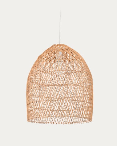Abażur do lampy sufitowej Domitila rattan z naturalnym wykończeniem Ø 44 cm