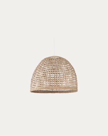Abażur do lampy sufitowejCynara 100% włókien naturalnych z naturalnym wykończeniem Ø 49 cm