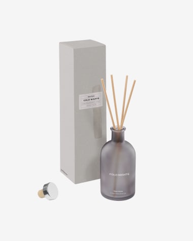 Αρωματικός διαχύτης με sticks Cold Nights, γκρι, 200 ml