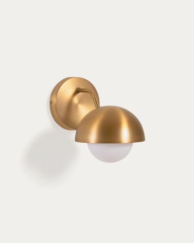 Lonela Wandleuchte aus Metall mit Messing-Finish