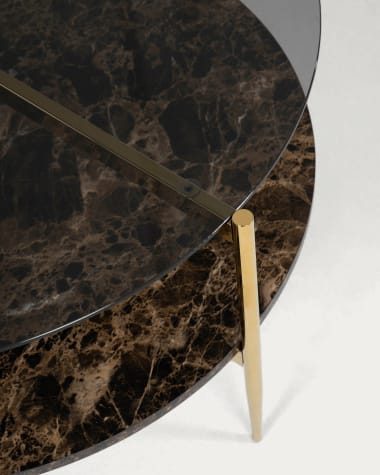 Table basse Kamilah Ø 84 cm