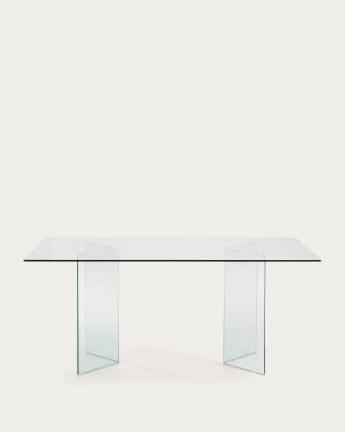 Burano glass table, 200 x 90 cm