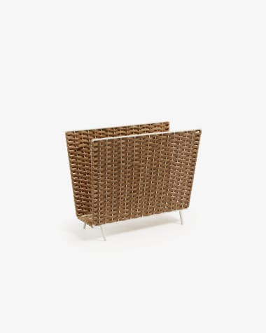 Shibori magazine rack