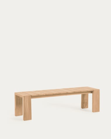Ławka ogrodowa Victoire z litego drewna tekowego 215 cm
