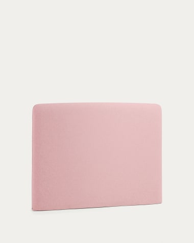 Tête de lit déhoussable Dyla rose pour lit de 90 cm FSC Mix Credit