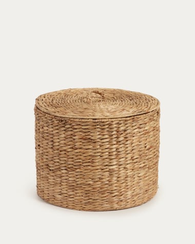 Panier à linge Yessira en fibres naturelles 45 cm