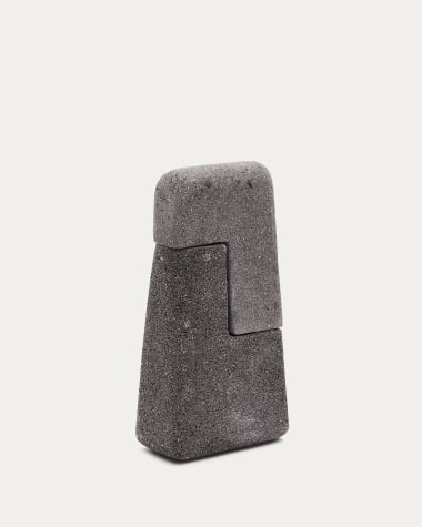 Sipa Skulptur aus Stein mit naturfarbenem Finish 30 cm