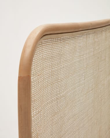 Tête de lit Quiterie en rotin naturel 90 cm