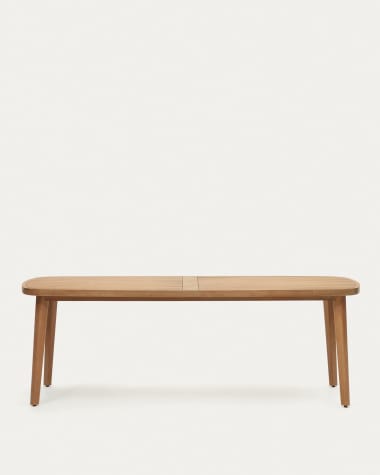 Tavolo 100% da esterni Maset in legno massello di eucalipto 225 x 100 cm FSC