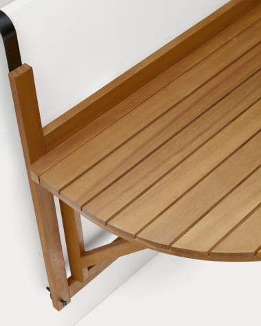 Amarilis Klapptisch für den Balkon aus massivem Akazienholz 50 x 70 cm FSC 100%