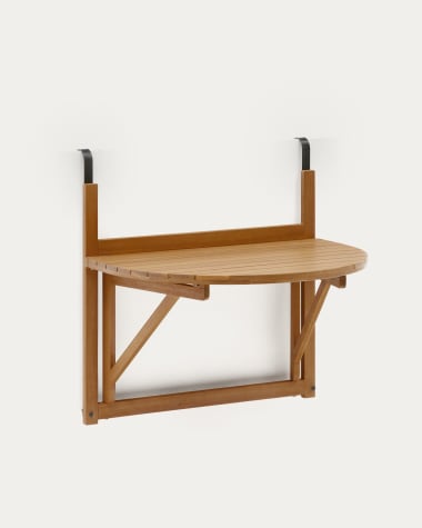 Amarilis Klapptisch für den Balkon aus massivem Akazienholz 50 x 70 cm FSC 100%