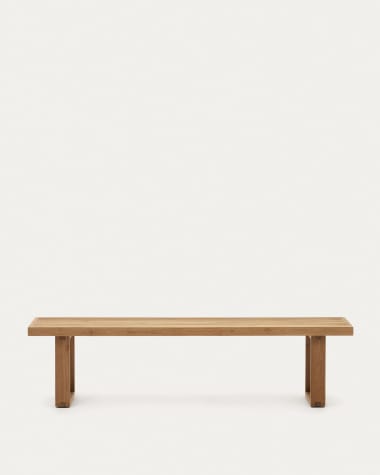 Ławka Canadell 100% ogrodowa z litego drewna tekowego z recyklingu 210 cm